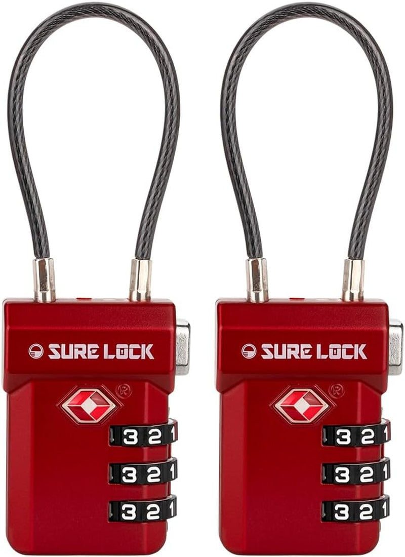 3 Digit TSA Approved Luggage Locks