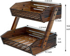 Fruit Basket for Kitchen Counter Organizer,Fruit Bowl Stand Storage