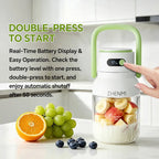 The Thoughtful Gift for Holidays & Birthday: ZHENMI Cordless Blender, 33Oz Bpa-Free, Perfect for Making Two-Serving Smoothies, Crushes Ice, USB Rechargeable – for a Fresh & Healthy Start as a Couple. Share Healthy Moments Together! Outdoor