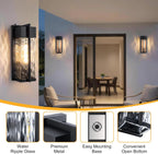 18IN Exterior Lighting Fixtures, Dusk to Dawn Outdoor Lighting