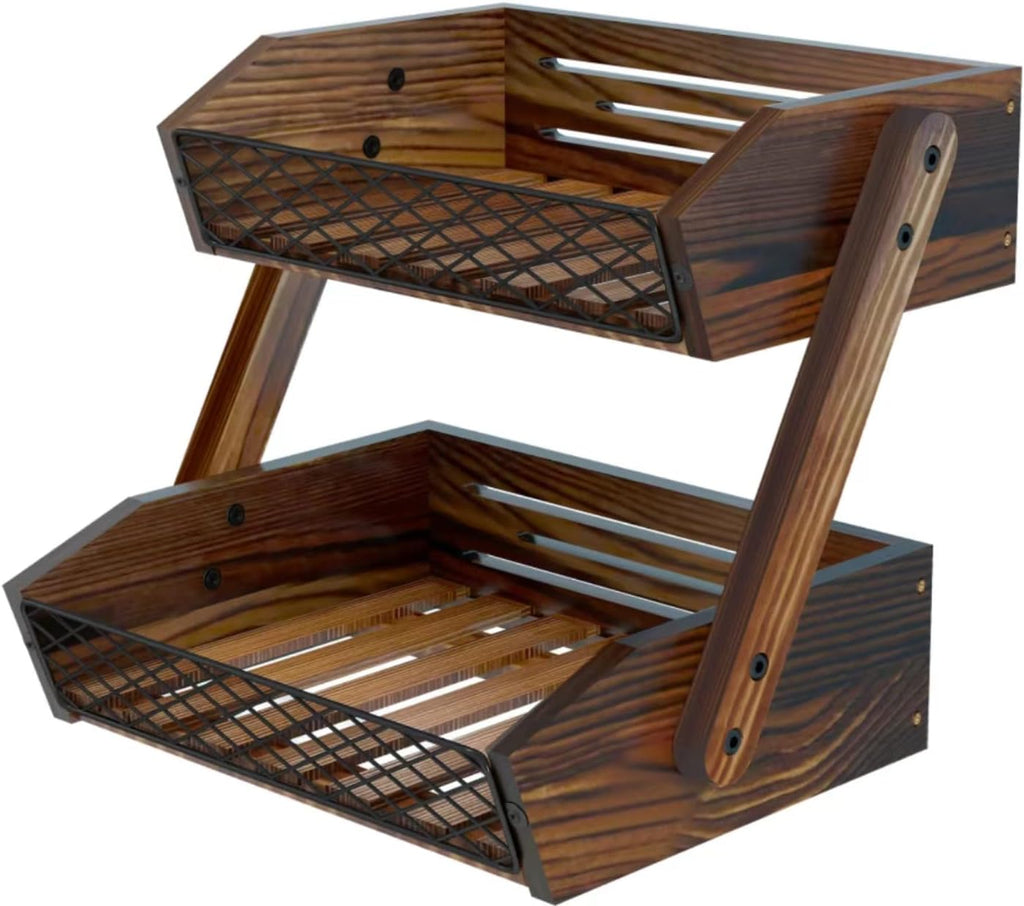 Fruit Basket for Kitchen Counter Organizer,Fruit Bowl Stand Storage