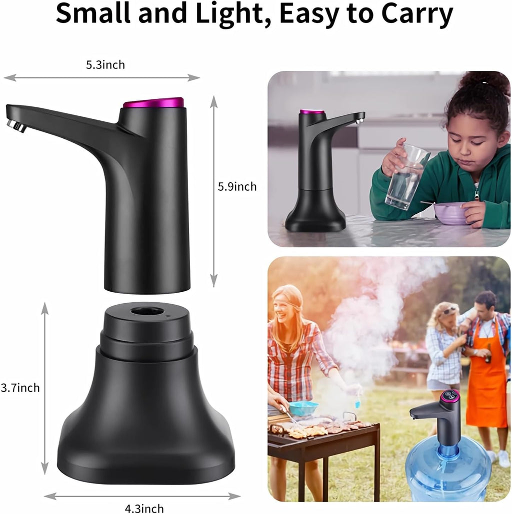 5 Gallon Water Pump, Portable Water Dispenser for 5 Gallon Bottle