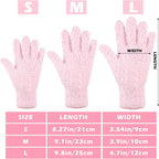 3 Pairs Microfiber Dusting Gloves for Plants Leaf, Medium