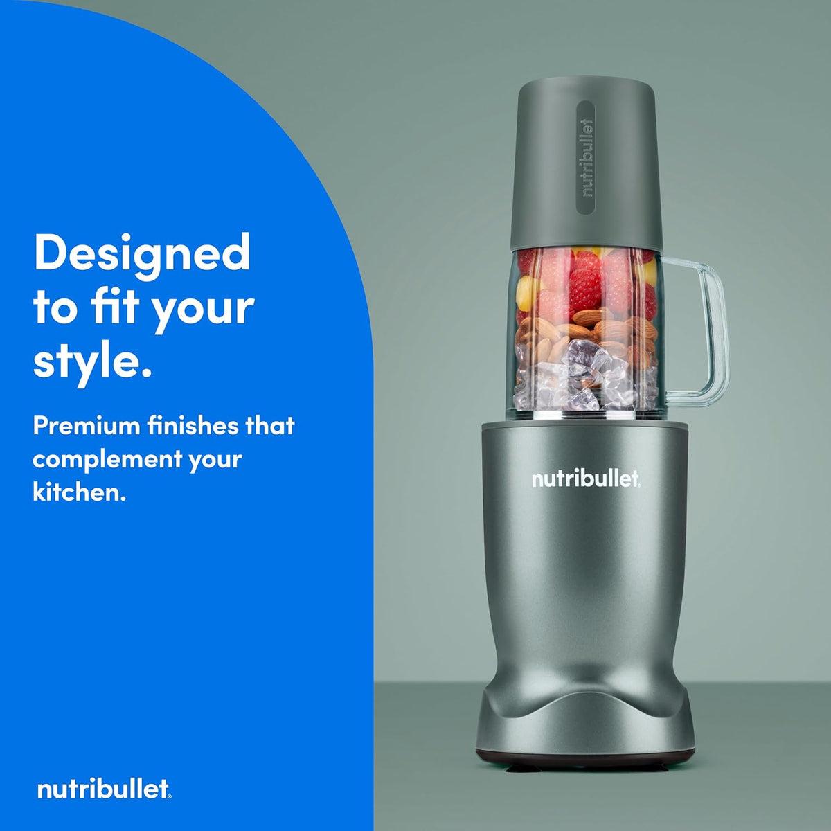 Nutribullet® Turbo Tumbler Edition, Personal Blender, Sage Green, NB30400SG