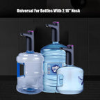 Water Dispenser for 5 Gallon Bottle, Portable Water Cooler Dispenser,Universal Water Dispenser for 2.5、3 and 5 Gallon Bottles USB Charging Water Pump