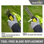 Cordless Grass Shear Bush Trimmer, 2 in 1 Handheld Hedge Trimmer(0.31"), 7.2V Electric Grass Trimmers, Lightweight Shrubbery Trimmers Battery & Charger Included, Shrub Trimmer for Garden