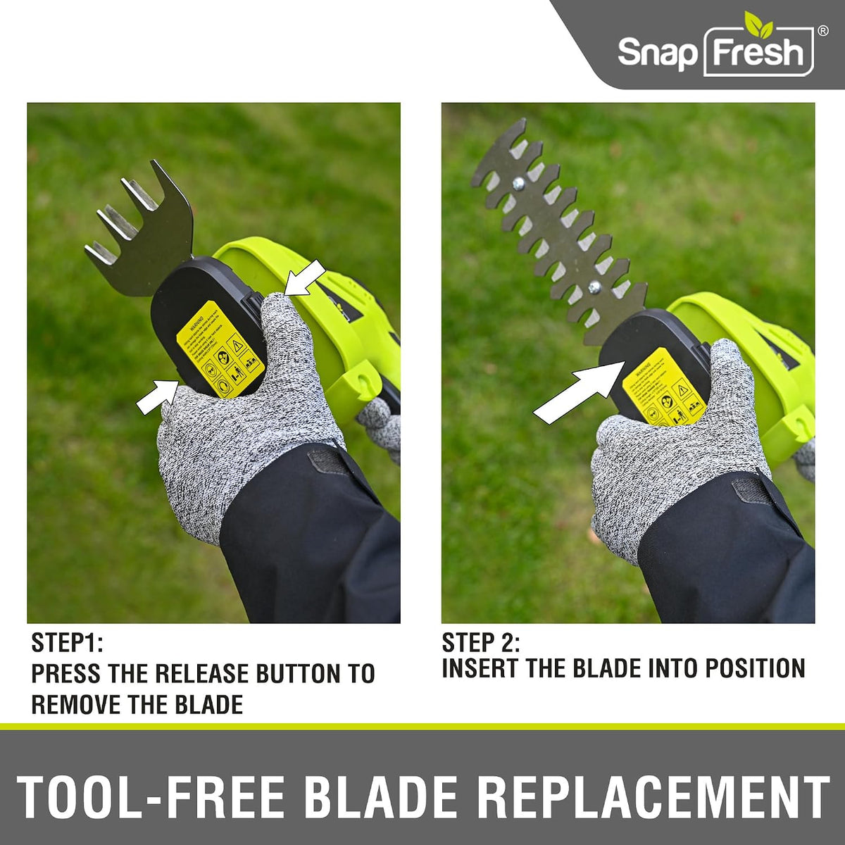 Cordless Grass Shear Bush Trimmer, 2 in 1 Handheld Hedge Trimmer(0.31"), 7.2V Electric Grass Trimmers, Lightweight Shrubbery Trimmers Battery & Charger Included, Shrub Trimmer for Garden