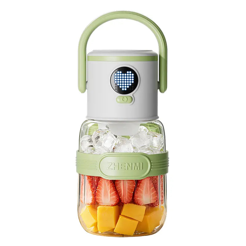 The Thoughtful Gift for Holidays & Birthday: ZHENMI Cordless Blender, 33Oz Bpa-Free, Perfect for Making Two-Serving Smoothies, Crushes Ice, USB Rechargeable – for a Fresh & Healthy Start as a Couple. Share Healthy Moments Together! Outdoor
