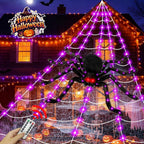 3 Pack Halloween Hanging Skeleton Ghost Decorations with Light up Red Eyes