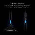 Eureka Whirlwind Bagless Canister Cleaner NEN110A Lightweight Corded Vacuum for Carpets and Hard Floors, Blue