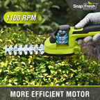 Cordless Grass Shear Bush Trimmer, 2 in 1 Handheld Hedge Trimmer(0.31"), 7.2V Electric Grass Trimmers, Lightweight Shrubbery Trimmers Battery & Charger Included, Shrub Trimmer for Garden