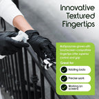 Black Nitrile Disposable Gloves | 4.5 Nitrile Disposable Safety Medical Cooking Cleaning Gloves