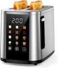 2 Slice Toaster, 1.5" Wide Slots, 7.2" Touchscreen