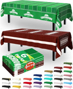 Thanksgiving Tablecloths 6 Pack, 54 X 108 Inch, Pumpkin Harvest