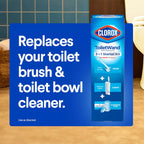 Toiletwand Toilet Cleaning Kit, 1 Starter Kit with 16 Refill Heads