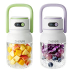 The Thoughtful Gift for Holidays & Birthday: ZHENMI Cordless Blender, 33Oz Bpa-Free, Perfect for Making Two-Serving Smoothies, Crushes Ice, USB Rechargeable – for a Fresh & Healthy Start as a Couple. Share Healthy Moments Together! Outdoor