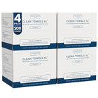 Sensitive Skin Clean Towels® XL, Ultra-Soft Disposable Face Dry Wipes Infused with Aloe & Glycerin, XL - 1 Pack (50 Count)