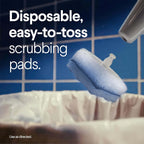 Toiletwand Toilet Cleaning Kit, 1 Starter Kit with 16 Refill Heads