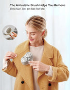 Fabric Shaver for Clothes and Furniture, Rechargeable Lint Remover