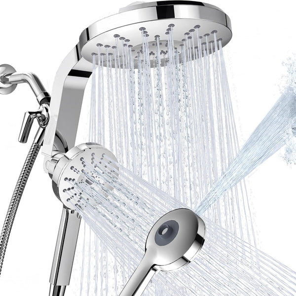 Rain Shower Head with Handheld Spray Combo, 2026 Magnetic Shower Head