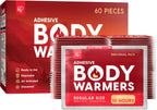 Hand Warmers, Regular/Large/Jumbo, 30/60 Individual Warmers, Regular/Adhesive Body Warmers up to 10/12/18 Hours Disposable Handwarmer Bulk for Hot Hands Feet Chest Back, Tsa-Approved, Camping