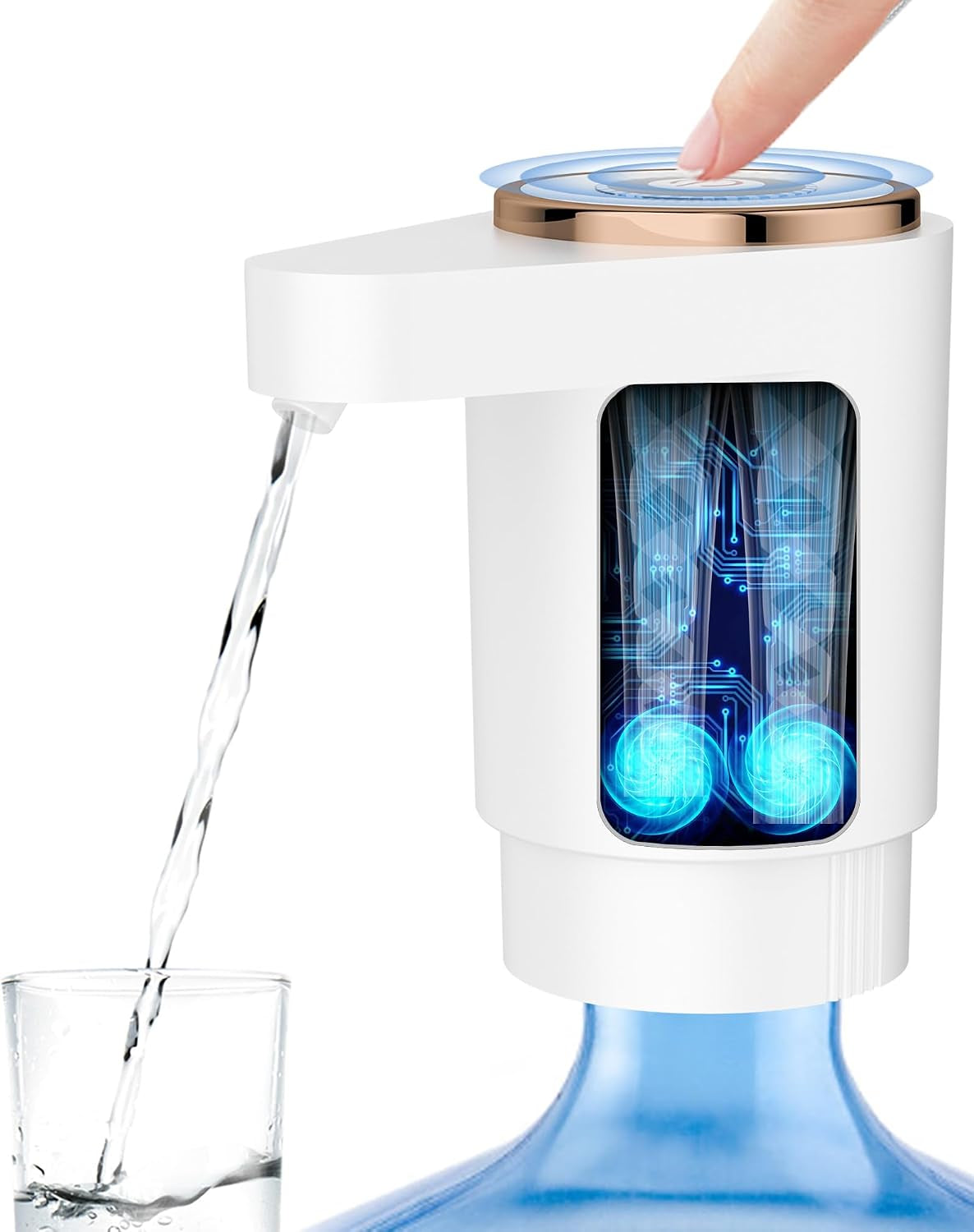 Electric Water Bottle Pump, Water Dispenser for 5 Gallon Bottles