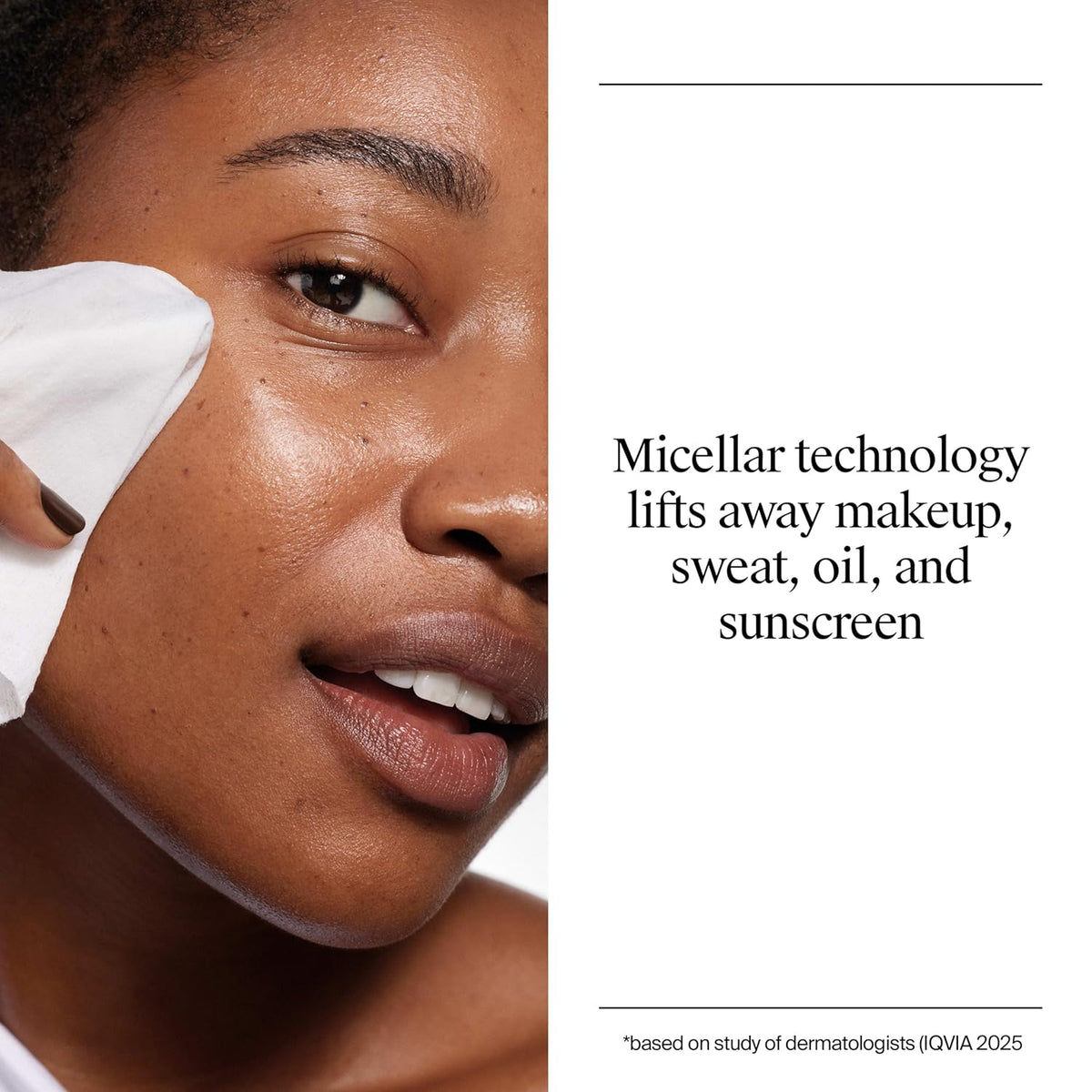 Makeup Remover Towelettes, Daily Single Face Towelettes, 20 Ct