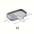 Silicone Faucet Mat Kitchen Sink Tray Soap Dispenser Sponge Drain Pad Sink Splashdrying Mat Countertop Storage Tray Soaptray