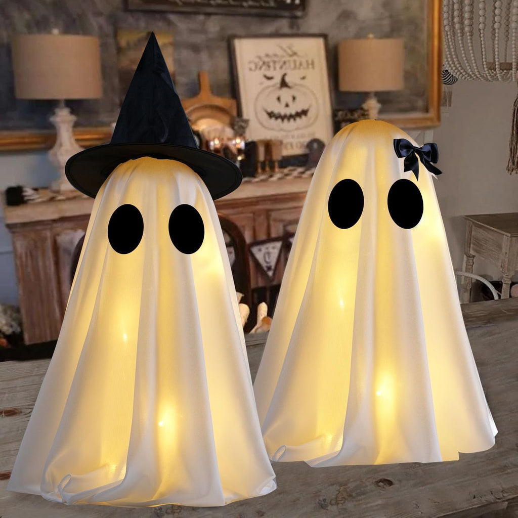 Halloween Ghost Decor Outdoor, Halloween Hanging Ghost Decorations